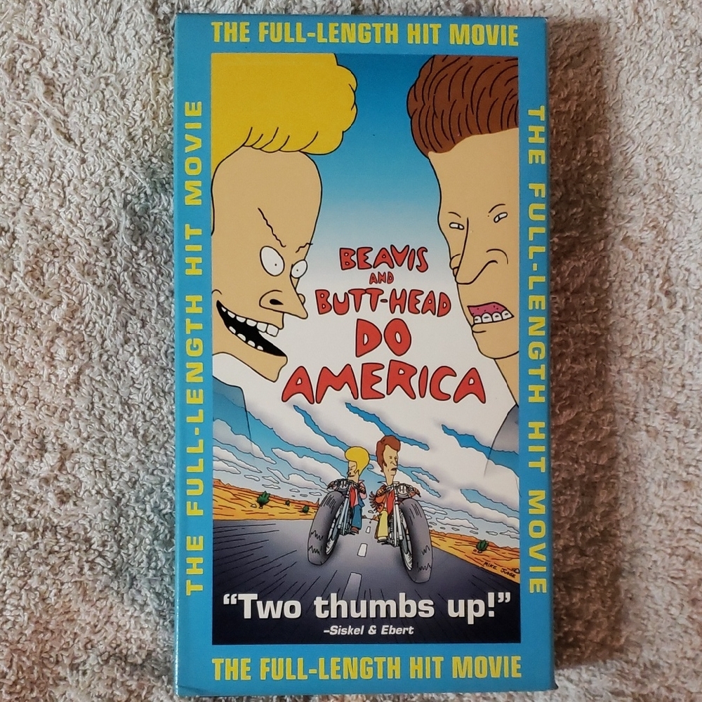 Beavis and Butt-Head Do America VHS Tape